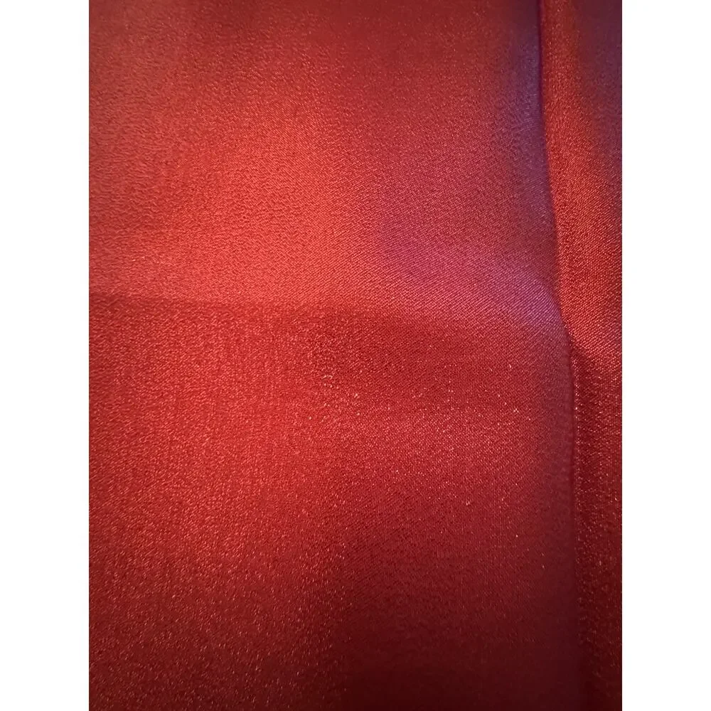 Red Sparkly Table Cloth Christmas Holiday Home Decor Festive